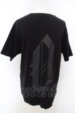 画像2: NO ID. BLACK / パイル切り替え袖BIG Tシャツ 1 ブラック O-24-03-12-033-NO-ts-YM-ZT144 (2)