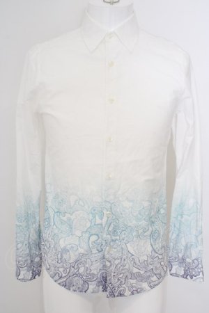 画像: 【WINTERセール】FUGA / Ride on Freeグラデーションシャツ’14SS 44 ホワイト O-24-03-19-014-FU-sh-YM-ZT122