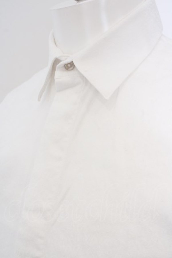 画像2: Roen / semantic designコラボロゴジャガードドレスシャツ M ホワイト O-24-03-19-019-Ro-sh-YM-ZT122 (2)