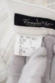 画像8: 【セール】TORNADO MART / ストレッチ刺繍顔料染めベルボトム L ホワイト O-24-03-23-085-TO-pa-YM-ZT301 (8)