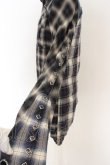 画像4: 【WINTERセール】LGB / SHIRT-G/TIPI/M【メンズ1】 1 ブルーｘグレー O-24-03-31-010-LG-sh-YM-ZT136 (4)