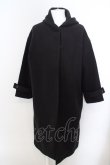 画像1: NIL DUE / NIL UN TOKYO / LONG HOODIE OVER COAT  ブラック O-24-04-03-080-NI-ja-OW-ZT-M117 (1)