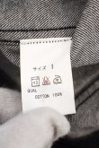 画像5: 【セール】CHARM CULT / 袖ZIPデニムトラッカージャケット 1 ブラック O-24-04-04-044-CH-ja-YM-ZT148 (5)