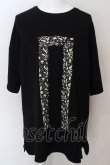 画像1: NO ID. BLACK / NOレースBIG-Tシャツ ONE ブラック O-24-04-15-037-NO-ts-YM-ZT0418 (1)