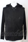 画像1: 【WINTERセール】BLACK HONEY CHILI COOKIE / crow cardigan カーディガン 2 ブラック O-24-04-15-021-BL-to-YM-ZT174 (1)