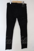 画像4: FAGASSENT / -EAGLE-Black crushed denim with Crawling Black cupra & Sagging Kimonoパンツ 30 ブラック O-24-04-16-053-FA-pa-YM-ZT213 (4)