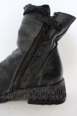 画像14: KMRii / Coating Crush Boots ショートブーツ  ブラック O-24-04-16-071-KM-sho-YM-ZT4000 (14)