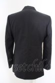 画像3: 【セール】5351pour les Hommes / ストレッチコットンピークドラペルテーラードジャケット 2 ブラック O-24-04-23-018-53-ja-YM-ZT257 (3)