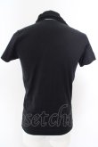 画像3: 5351pour les Hommes / レースマフガンストールストレッチTシャツ 2 ブラック O-24-04-23-024-53-ts-YM-ZT278 (3)