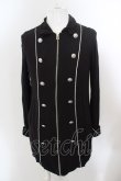 画像1: CIVARIZE / Empyrean ナポレオンデザインロングシャツ 44 ブラックｘシルバー O-24-04-24-012-CI-sh-YM-OS (1)