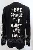 画像2: 【セール】Moonage Devilment（清春） / GRAPHIC L/S T-SHIRT TYPE B　カットソー 44 ブラック O-24-04-24-013-MO-to-YM-ZT425 (2)