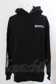 画像1: Moonage Devilment（清春） / GRAPHIC PULL HOODIE TYPE A　パーカー 46 ブラック O-24-04-24-017-MO-to-YM-ZT420 (1)