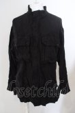 画像1: 【セール】Moonage Devilment（清春） / EGO TRIPPINGコラボ PARATROOPER SMOCK ジャケット 46 ブラック O-24-04-24-019-MO-ja-YM-ZT418 (1)