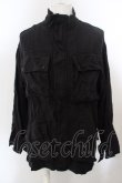 画像1: 【WINTERセール】Moonage Devilment（清春） / EGO TRIPPINGコラボ PARATROOPER SMOCK ジャケット 44 ブラック O-24-04-24-021-MO-ja-YM-ZT084 (1)