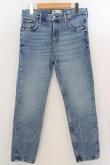 画像1: ZARA / THE HW SLIM ダメージデニムパンツ EU38 ライトインディゴ O-24-04-26-035-ZA-pa-YM-ZT431 (1)