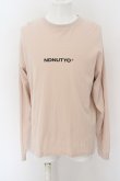 画像1: NIL DUE / NIL UN TOKYO / TAG LONG SLEEVE Tシャツ  オートミール O-24-04-28-002-NI-to-YM-ZT91 (1)