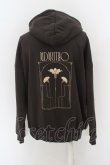 画像2: NIL DUE / NIL UN TOKYO / EMBROIDERY FLOWER HOODIE F チャコール O-24-04-28-003-NI-to-YM-ZT091 (2)