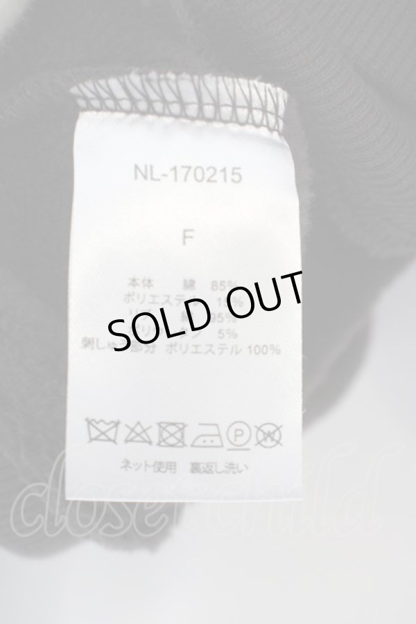 画像3: NIL DUE / NIL UN TOKYO / EMBROIDERY FLOWER HOODIE F チャコール O-24-04-28-003-NI-to-YM-ZT091 (3)