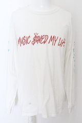 画像: MSML / GRAPHIC LONG SLEEVE　カットソー L ホワイト O-24-05-14-045-MM-to-YM-ZT0519