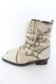 画像3: 【WINTERセール】JACKROSE / 3ベルトパンチングブーツ 41 アイボリー O-24-05-19-053-JA-sho-YM-ZT4000 (3)