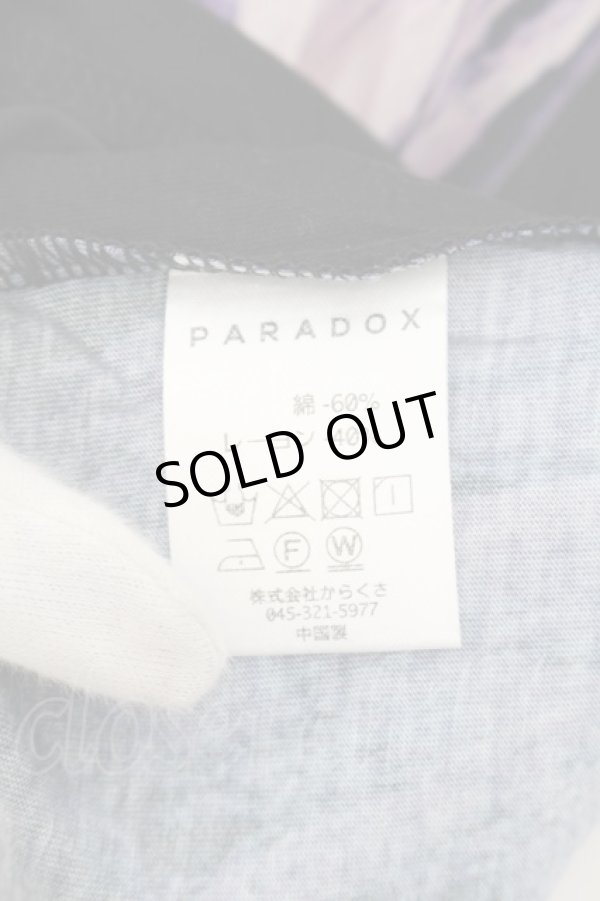 画像3: PARADOX / ギャラクシープリントTシャツ F ブラック O-24-05-21-058-PA-ts-YM-ZT340 (3)