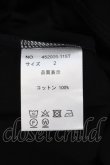 画像3: 【セール】NO ID. / アシンメトリーレイヤードC-N-Tシャツ 2 ブラック O-24-05-23-007-NO-ts-YM-ZT342 (3)