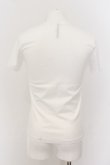 画像2: 【WINTERセール】GalaabenD / ロゴプリントVネックTシャツ S ホワイト O-24-05-26-012-Ga-ts-YM-ZT218 (2)