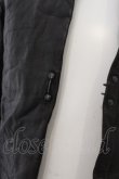 画像4: 【WINTERセール】AKM / ワンフックカウレザーシャツ M ブラック O-24-05-30-051-AK-ou-YM-ZT-ML010 (4)