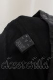 画像5: 【WINTERセール】AKM / ワンフックカウレザーシャツ M ブラック O-24-05-30-051-AK-ou-YM-ZT-ML010 (5)