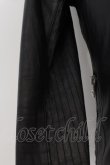 画像2: 【WINTERセール】AKM / ストレッチラムレザーZIPUPシャツジャケット 44 ブラック O-24-05-30-054-AK-ou-YM-ZT-ML003 (2)