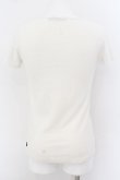画像3: 【セール】CIVARIZE / パイルニットTシャツ 44 ホワイト O-24-06-15-071-CI-ts-YM-ZT274 (3)