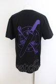 画像2: KIDILL / TEE - COLLABORATION WITH TOM TOSSEYN プリントTシャツ F ブラック O-24-06-15-022-KI-ts-YM-ZT279 (2)