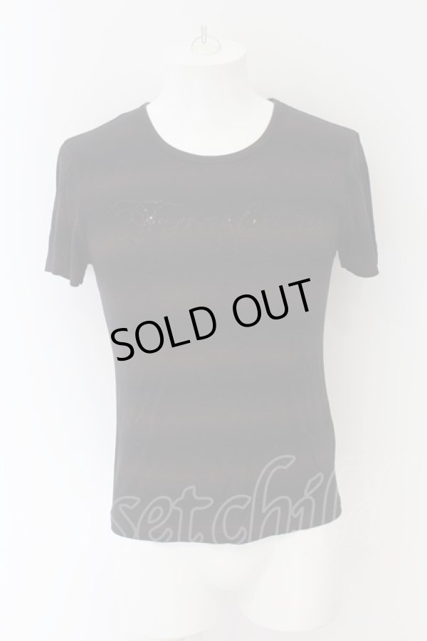 画像1: Xfrm / グリッターグラデーションボーダーTシャツ 2 レッドｘブラック O-24-06-17-043-Xf-ts-YM-OS (1)