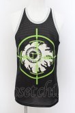 画像1: 【セール】MISHKA / メッシュタンクトップ S ブラック O-24-06-23-021-KU-ts-YM-ZT268 (1)