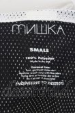 画像3: 【セール】MISHKA / メッシュタンクトップ S ブラック O-24-06-23-021-KU-ts-YM-ZT268 (3)