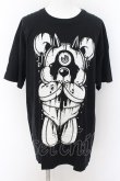 画像1: M:E（エムイー） / BIG Tシャツ F ブラック O-24-06-23-023-ME-ts-YM-OS (1)