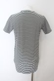 画像2: FUGA / MOSQUITO ボーダーロングTシャツ 44 ブラックｘホワイト O-24-06-27-064-FU-ts-YM-OS (2)