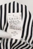 画像3: FUGA / MOSQUITO ボーダーロングTシャツ 44 ブラックｘホワイト O-24-06-27-064-FU-ts-YM-OS (3)