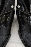 画像6: 【セール】CIVARIZE / Lawライダースハイヒールブーツ 42(26.0〜26.5cm)/ ブラック（ガラスレザー） O-24-06-27-155-CI-za-YM-ZT-S001 (6)