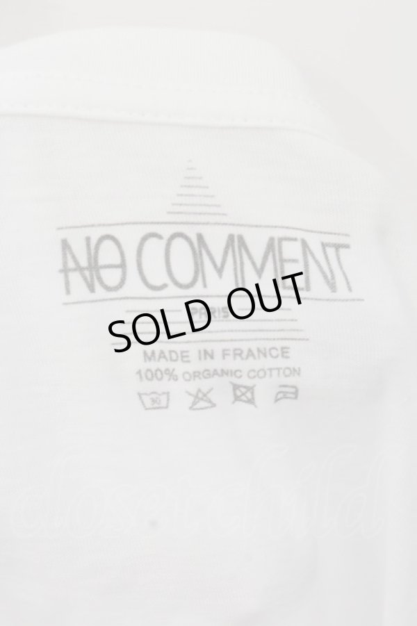 画像3: NO COMMENT PARIS / テッドプリントTシャツ EU M ホワイト O-24-07-13-017-NO-ts-YM-ZT0724 (3)