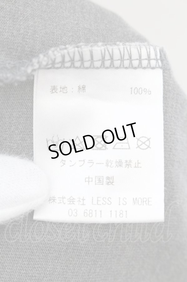 画像4: NIL DUE / NIL UN TOKYO / TOUR RACK Tシャツ F チャコール O-24-10-24-007-NI-ts-YM-ZT247 (4)