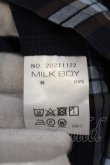 画像3: MILKBOY / GAUZE CHECKシャツ F グリーン O-24-07-29-039-MI-sh-YM-OS (3)