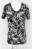 画像1: CIVARIZE / MiA(MEJIBRAY)コラボTシャツ 46 ブラック O-24-08-21-021-CI-ts-YM-ZT220 (1)