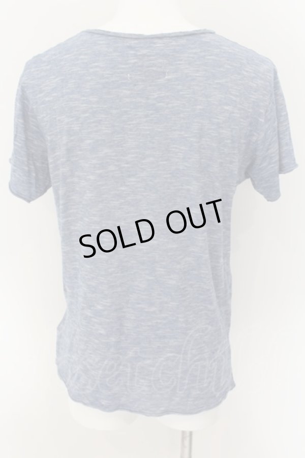 画像2: LOVELESS / ELEVEN PARIS別注 Tシャツ M ブルー O-24-08-29-147-LO-ts-YM-ZT115 (2)