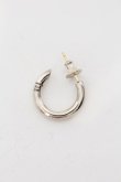 画像3: NIL DUE / NIL UN TOKYO / CARVED SEAL RING PIERCE ピアス  シルバー O-24-08-29-170-NI-ac-YM-OS (3)