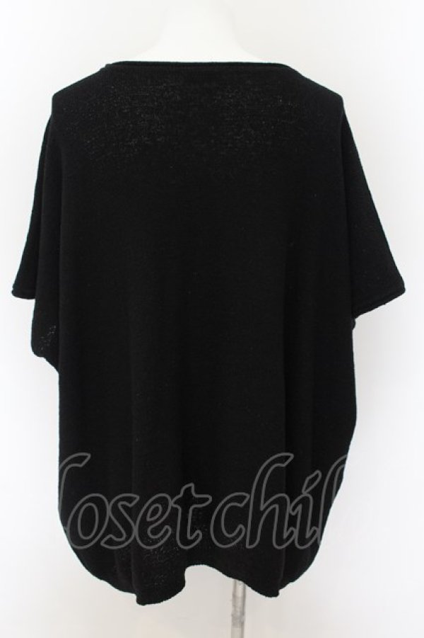 画像2: 【WINTERセール】CIVARIZE / Mass ビッグニットwithジッパートップス F ブラック O-24-09-02-035-CI-to-YM-ZT213 (2)