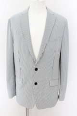画像: 【WINTERセール】Zero by TORNADO MART / トリコット2WAYストレッチサッカージャケット LL ホワイト O-24-09-02-016-Ze-ja-YM-ZT224