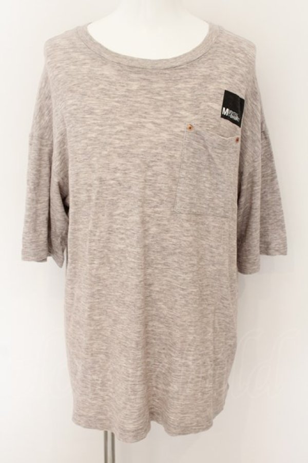 画像1: 【WINTERセール】MENTAL / ポケットS/S Tシャツ 46 ベージュ O-24-09-15-046-ME-ts-YM-ZT206 (1)