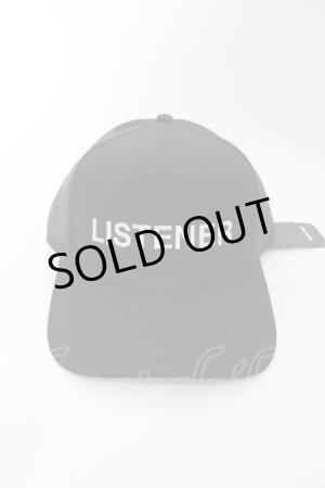 画像: 【WINTERセール】Moonage Devilment（清春） / GRAPHIC MESH CAP -LISTENER- キャップ F ブラック O-24-09-16-063-MO-za-YM-ZT133