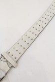 画像4: 【WINTERセール】Hiromu Takahara / Skull Pin Belt ベルト  ホワイト O-24-09-25-071-Hi-za-YM-ZT-MK001 (4)